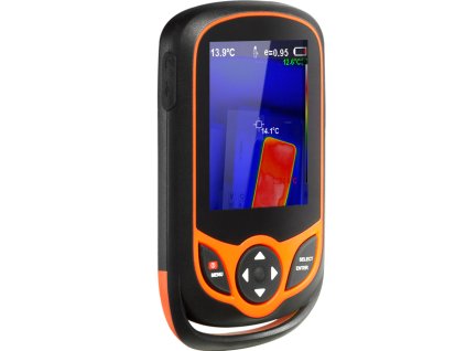 Vrecková termovízna kamera 256×192 ir, 25hz, 3.2" , -4℉-1022℉, ip54