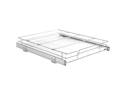 Výsuvný organizér do skrinky 15.5"×21"×3.5", montáž 17"×22"×7"