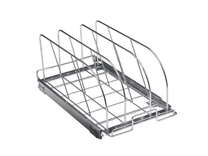 Výsuvný organizér pod skrinku na panvice a pokrievky, 11.7"W