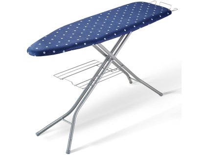 Žehliaca doska so zásobníkom, 4 vrstvy, odolný poťah, 10 polôh, 55×15
