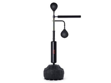 Boxovací reflexný vak na stojane s nastaviteľnou výškou a rukavicami