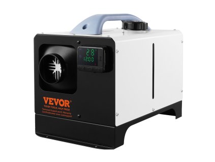 Dieselový ohrievač vzduchu 5–8 kW s diaľkovým ovládaním a lcd