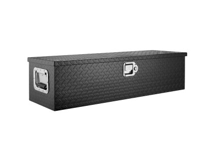 Hliníková skrinka na náradie do korby, 990×330×254 mm, s kľúčmi