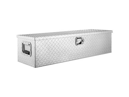 Hliníkový box do korby 99,1×33×25,4 cm diamantový, s madlom a zámkom