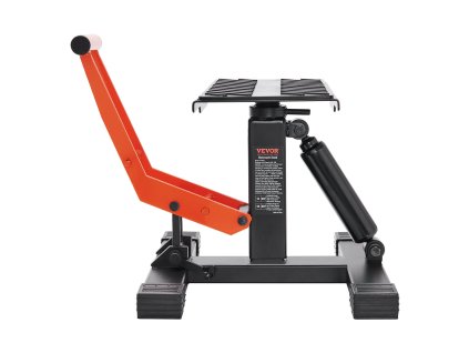 Hydraulický zdvíhací stojan na motorku, kapacita 440 lbs, nastaviteľný