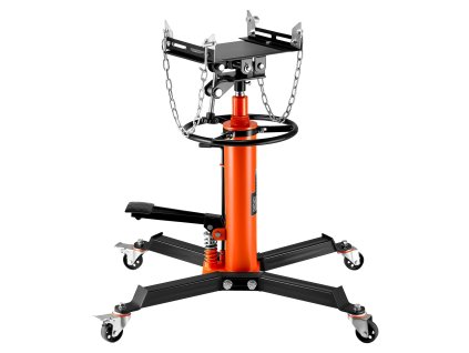 Hydraulický zvedák prevodovky 600 kg, 81–170 cm, 360° otočné koliesko