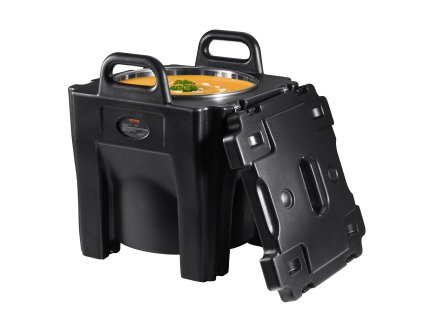 Izolovaný box na jedlo 32Qt, stohovateľný, nerez bubon, vrchné plnenie