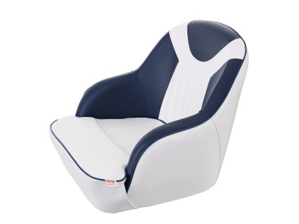 Kapitánske sedadlo na loď, jednodielne, s hrubou penovou výplňou