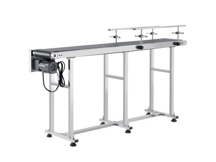 Motorový pásový dopravník 71×7.8 inch nerezový pvc pás antistatický