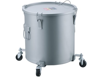 Nádoba na olej 8 Gal, uhlíková oceľ, kolieska, veko, filtračný vak