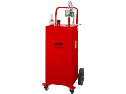 Nádoba na palivo 30 gallon, 4 kolieska, ručné čerpadlo, benzín/diesel
