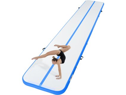 Nafukovací air track 6.1 m gymnastická tréningová podložka s pumpou