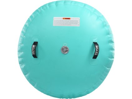 Nafukovací gymnastický valec okrúhly s elektrickou pumpou, mätová