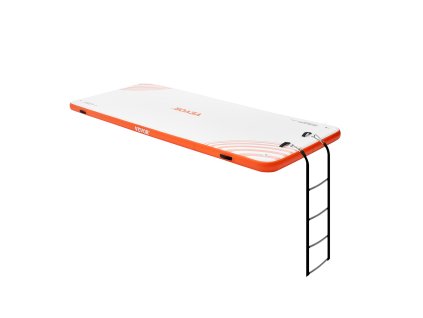 Nafukovací plávajúci mol 15×6ft, protišmyk, odnímateľný rebrík