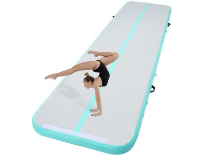 Nafukovacia air track podložka 4 m na gymnastiku a akrobaciu s pumpou