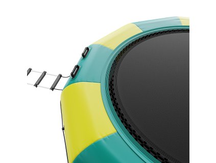 Nafukovacia vodná trampolína 12ft s 3-stupňovým rebríkom a pumpou