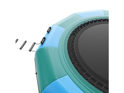 Nafukovacia vodná trampolína 12ft s 3-stupňovým rebríkom a pumpou