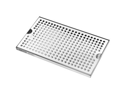 Nerezová tácka 304 na odkvap s 4 protisklzovými podložkami a krytom