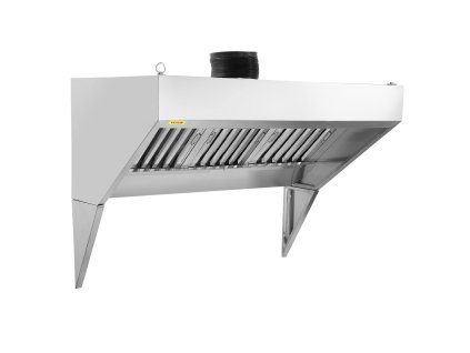 Odsávacia kapuca 6FT nerez 201 pre príves s 3 olejovými u filtrami