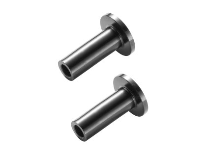 Ochranné púzdra nerez t316, 101 ks, 3.2 mm, čierne, s vrtákom