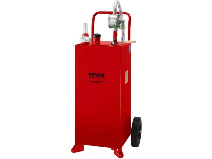 Prenosný zásobník paliva 30 gallon na 2 kolieskach s manuálnou pumpou