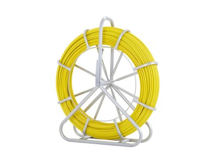 Proťahovacia páska z vláknového skla 200 m, 6.35 mm, 3 hroty, nevodivá