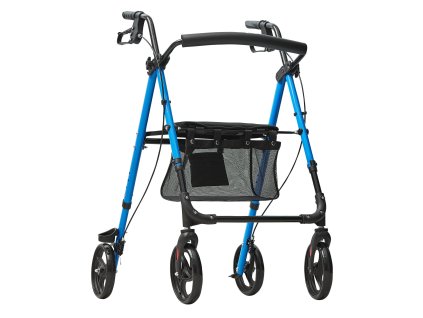 Rollátor skladací z hliníka, nast. sedadlo, kolesá 8", max 300LBS