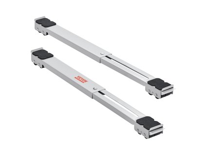 Rozšíriteľný podstavec na spotrebiče s kolieskami, nosnosť 299.4 kg