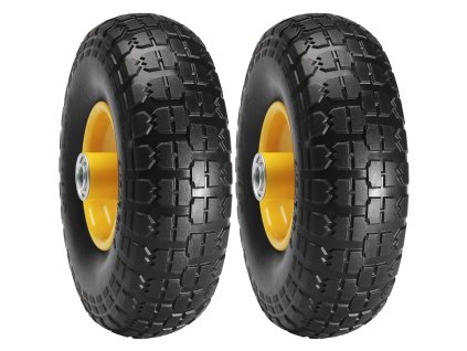 Run-flat bezdušové pu koleso 25,4 cm, 2 ks, nosnosť 181,4 kg