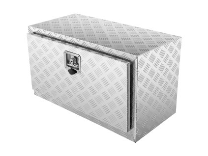 Skrinka pod podvozok na pickup 760×355×405 mm, hliník, zámok