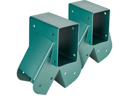 Stredová konzola z ocele pre hojdačku, 101.6×101.6/101.6×152.4mm, 2 ks