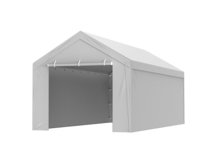 Strešná a bočná plachta pre carport 6000×3000 mm, vodotesná, biela