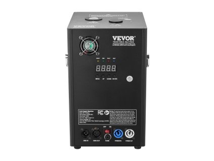 Stroj na studené iskry 700 W, výška 6,6–16,4 ft, dmx, led, hliník