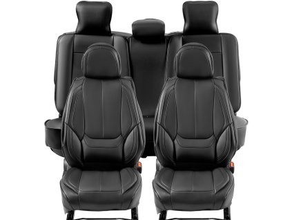 Autopoťahy univerzálne 13 ks, umelá koža, predné a zadné, s airbagmi