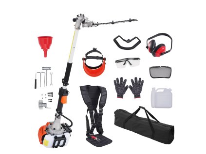 Benzínový plotostrih 15.7-inch 26cc 2-taktný 270° hlava dvojitá čepeľ