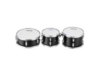 Bubnová súprava 5-dielna, 22 inches, s basou, tomami, snare, čierna