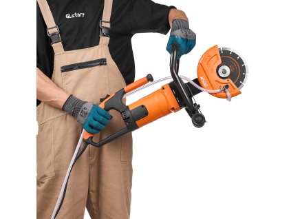 Elektrická rezná píla na betón 7 in 2000 W, hĺbka 2.5 in, s pumpou