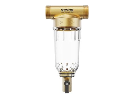 Filter 40 micron spin-down pre celý dom, 3/4" g-f + 1" g-m, 4 t/h