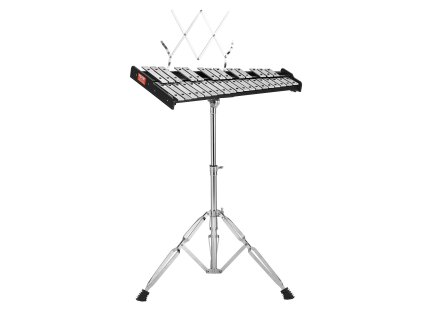 Glockenspiel (xylofón) 32 tónov s paličkami, stojanom a púzdrom
