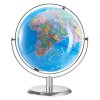 Hovoriaci glóbus 9 in/228.6 mm, pero, led nočné svetlo usb, angličtina