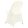 Návleky na skladacie stoličky spandex univerzálne, 30 ks, slonovinová