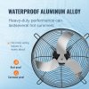 Odťahový ventilátor s klapkou 610 mm 1400 rpm 2892 cfm hliník nástenný