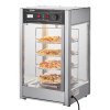 Ohrievač pizze 4-poschodový pre 14" pizze, 30℃–85℃ s rotačnou parou
