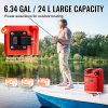 Prenosná palivová nádrž 6.34 gal/24 l s hadicou 9.8 ft a manometrom