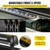 Rezačka vinylu 28 inch, nastaviteľná sila a rýchlosť, lcd, 3 nože