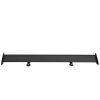 Zadné krídlo 43.3 inch, jednoplošné, nastaviteľné, hliník, čierne