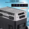 Prenosná autochladnička 12 V, 50 L/52.8 QT, dvojzónová, -4℉-68℉