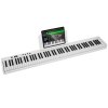Skladacie 88-klávesové digitálne piano, bluetooth, midi, s pedálom