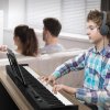 Skladacie 88-klávesové piano bluetooth a midi, nabíjateľné s pedálom