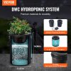 Hydroponický systém dwc 2×5-gallon, vzduchové čerpadlo a hladinomer
